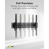 goobay TV Wall Mount TILT 37 - 86 inch (94 - 219 cm), max. 45 kg wandmontage  Zwart