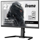 iiyama G-Master Black Hawk GB2745QSU-B2 27" gaming monitor Zwart, 100Hz, HDMI, DisplayPort, USB, Audio, Adaptive Sync