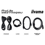 iiyama G-Master Black Hawk GB2745QSU-B2 27" gaming monitor Zwart, 100Hz, HDMI, DisplayPort, USB, Audio, Adaptive Sync