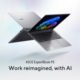 ASUS ExpertBook P5 P5405CSA-NZ0195X 14"  laptop Grijs | Core Ultra 7 258V | Arc Graphics 140V | 32 GB | 1 TB SSD