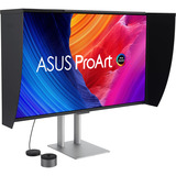 ASUS ProArt Display OLED PA32UCDMR-K 31.5" 4K Ultra HD monitor Zilver, 1x DisplayPort, 1x HDMI, 1x USB-C, 1x USB-A, 2x Thunderbolt, 240 Hz, 240 Hz, Thunderbolt 4, DisplayPort, HDMI, USB-C, Audio