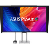 ASUS ProArt Display OLED PA32UCDMR-K 31.5" 4K Ultra HD monitor Zilver, 1x DisplayPort, 1x HDMI, 1x USB-C, 1x USB-A, 2x Thunderbolt, 240 Hz, 240 Hz, Thunderbolt 4, DisplayPort, HDMI, USB-C, Audio