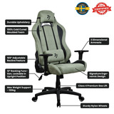Arozzi Torretta Supersoft - Forest gamestoel Groen