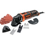BLACK+DECKER 300 W Oscillerende Multitool MT300KA-QS multifunctioneel gereedschap Oranje/zwart, met koffer