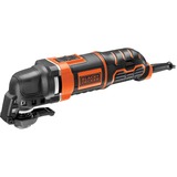 BLACK+DECKER 300 W Oscillerende Multitool MT300KA-QS multifunctioneel gereedschap Oranje/zwart, met koffer