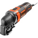 BLACK+DECKER 300 W Oscillerende Multitool MT300KA-QS multifunctioneel gereedschap Oranje/zwart, met koffer
