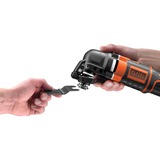 BLACK+DECKER 300 W Oscillerende Multitool MT300KA-QS multifunctioneel gereedschap Oranje/zwart, met koffer