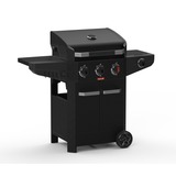 Barbecook Luca 312 gasbarbecue met kast en zijbrander Zwart