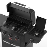 Barbecook Luca 312 gasbarbecue met kast en zijbrander Zwart