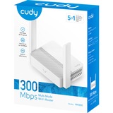 Cudy N300 Wi-Fi Router Wit, Cudy Mesh