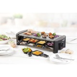 Domo Steengrill-raclette DO9039G gourmetstel Zwart