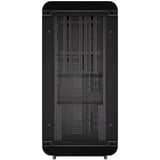 ENDORFY Aquarius 8000 Flex showcase behuizing Zwart | 2x USB-A | 1x USB-C | Tempered Glass