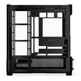 ENDORFY Aquarius 8000 Flex showcase behuizing Zwart | 2x USB-A | 1x USB-C | Tempered Glass