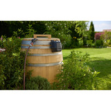 GARDENA Accu Regentonpomp 2400 ComfortAutomatic 18V P4A Gebruiksklare set incl. accu en oplader Donkergrijs/zwart, 14605-20 | Pomp | Accu | Oplader | Buis en aansluiting