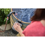 GARDENA Accu Regentonpomp 2400 ComfortAutomatic 18V P4A Gebruiksklare set incl. accu en oplader Donkergrijs/zwart, 14605-20 | Pomp | Accu | Oplader | Buis en aansluiting