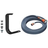 GARDENA Textielslang Liano Xtreme 10 m Set, met Liano TapFix Donkergrijs/oranje