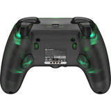 GameSir T7 Pro Wireless Controller - Retro Green Donkergroen/transparant, Xbox Series X|S, Xbox One, Android, pc, 2.4Ghz / Bluetooth / USB