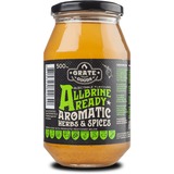 Grate Goods AllBrine Ready Aromatic Herbs & Spices barbecuekruiden 500 ml | Injecteerbare milde basispekel | Vloeibare kruidige pekel | Natte pekel | Groente, kruiden en specerijen