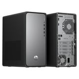 HP OmniDesk Desktop M02-0011nd PC (D13S9EA) pc-systeem Zilver | i5-14400 | UHD Graphics | 16 GB | 512 GB SSD