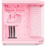 HYTE Y70 midi tower behuizing Roze | 2x USB-A | 1x USB-C | Tempered Glass