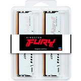 Kingston FURY 32 GB DDR5-6000 (2x 16 GB) Kit werkgeheugen Wit, KF560C30BWK2-32, Fury Beast, XMP