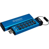 Kingston IronKey Keypad 200 16 GB usb-stick USB-C 3.2 (5 Gbit/s)