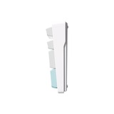 MCHOSE G98 Pro Gray Blue Flame Orange Wireless Tri-Mode Custom Mechanical, gaming toetsenbord Grijs/blauw, US lay-out, TTC Flame Orange, 98%, RGB, Hot swap, Double-Shot PBT, draadloos / Bluetooth / USB-C