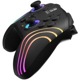 PDP Nintendo Switch Black Afterglow Wave Wireless Controller With Motion Zwart, Nintendo Switch, Nintendo Switch- OLED model, Nintendo Switch lite