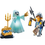 PLAYMOBIL Novelmore - Spook en Novelmore ridder Constructiespeelgoed 71797