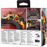 PowerA Switch Wired Controller Charizard Zwart/oranje
