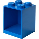 Room Copenhagen LEGO Brick Shelf, 4 noppen wandschap Blauw