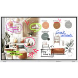 Samsung Flip Pro Interactive Display WM85F-X Wit/grijs, 2x HDMI, USB, LAN, WiFi, BT, Touch, Tizen 9.0