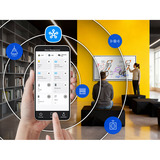 Samsung Flip Pro Interactive Display WM85F-X Wit/grijs, 2x HDMI, USB, LAN, WiFi, BT, Touch, Tizen 9.0