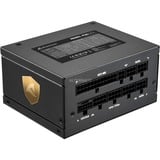 Sharkoon Rebel P20 SFX, 750 Watt voeding  Zwart, 2x PCIe, 1x 12VHPWR, Kabelmanagement