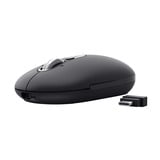 Trust Seron Draadloze Muis Slank Hyperscrollwiel Zwart, 1000-3200 Dpi, 2.4GHz, Bluetooth