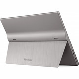 ViewSonic USB-C Multi-Touch Portable Monitor TD1655 16" Zwart, 1x Mini HDMI, 2x USB-C