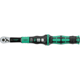 Wera Click-Torque Lock A 5 draaimomentsleutel Zwart/groen, Instelbaar, Torque Lock functie, omschakelratel, rechtsom vastdraaien, 2,5-25 Nm
