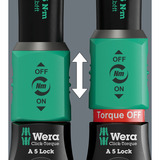 Wera  draaimomentsleutel Zwart/groen