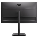 AOC U27E4CV 27" 4K UHD monitor Zwart, HDMI, DisplayPort, Audio, USB-C