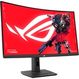 ASUS ROG Strix XG32WCMS 31.5" Curved gaming monitor Zwart, 280 Hz, HDMI, DisplayPort, USB-C, Adaptive-Sync, AMD FreeSync