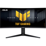 ASUS TUF Gaming VG34WQML5A 34" Curved UltraWide monitor Zwart, 2x DisplayPort, 2x HDMI, 3x USB-A, 1x USB-B, sound, 250 Hz