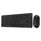 ASUS Wireless Keyboard and Mouse Set CW100 desktopset Zwart, US lay-out (QWERTY), Membraan, 100%, 800d - 1600 dpi, 2.4GHz, Bluetooth 5.0
