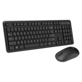 ASUS Wireless Keyboard and Mouse Set CW100 desktopset Zwart, US lay-out (QWERTY), Membraan, 100%, 800d - 1600 dpi, 2.4GHz, Bluetooth 5.0