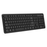 ASUS Wireless Keyboard and Mouse Set CW100 desktopset Zwart, US lay-out (QWERTY), Membraan, 100%, 800d - 1600 dpi, 2.4GHz, Bluetooth 5.0