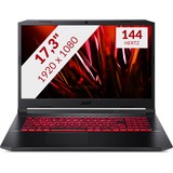 Acer Nitro 5 AN517-54-78WW (NH.QF6EH.002) 17.3" gaming laptop Zwart | i7-11800H | RTX 3050 Ti | 16 GB | 512 GB SSD