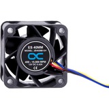 Alphacool ES 40mm 400-15.000rpm Fan case fan Zwart, 4-pin PWM-aansluiting