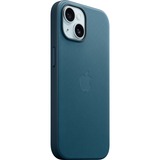 Apple FineWoven hoesje met MagSafe voor iPhone 15 telefoonhoesje Donkerblauw