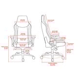 Arozzi Vernazza XL SoftPU - White gamestoel Wit