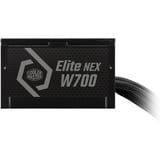 Cooler Master Elite NEX W700 230V 700 watt voeding  Zwart, 2x PCIe
