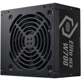 Cooler Master Elite NEX W700 230V, 700 Watt voeding  Zwart, 2x PCIe